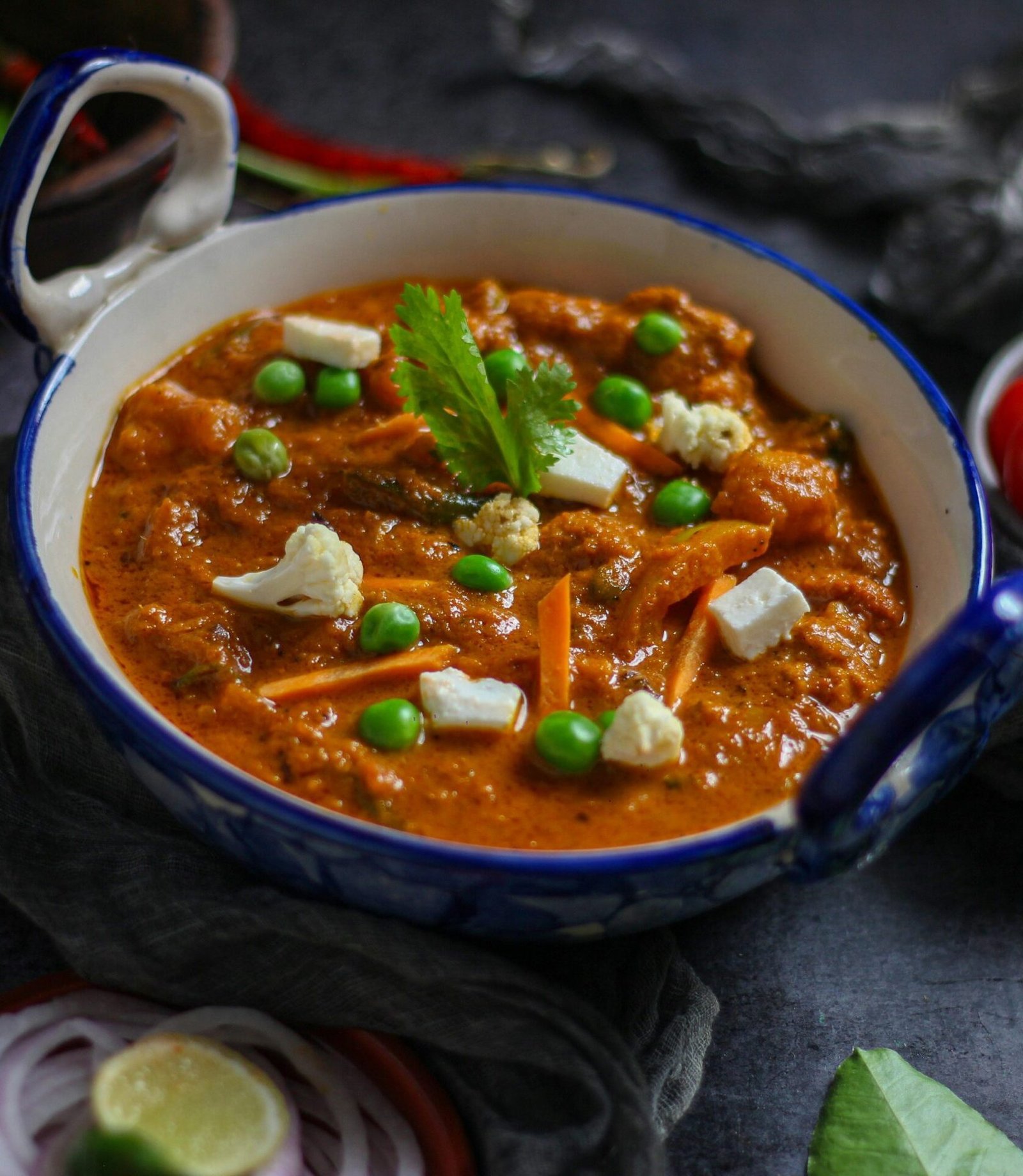 Matar Paneer